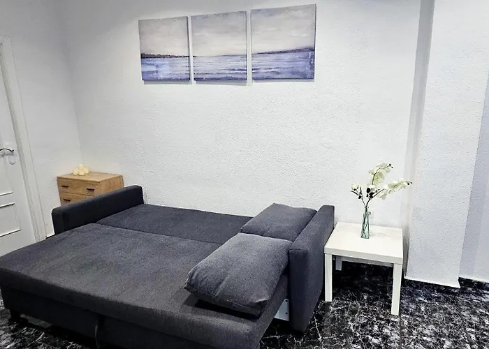 Apartamento Cosy Apartment With Balcony Between Beach & Center 6P